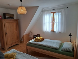 Fewo Faden- Schlafzimmer