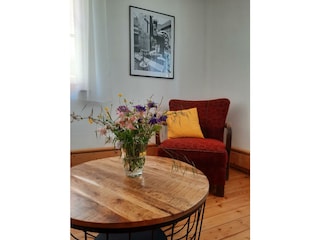 Heimschneiderei- Wohnzimmer Fewo Faden