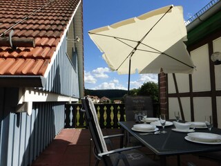 Ferienwohnung 3 -Balkon