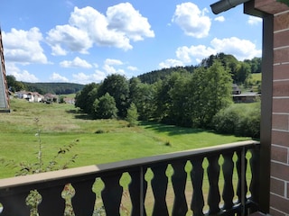 Ferienwohnung 3-Aussicht vom Balkon