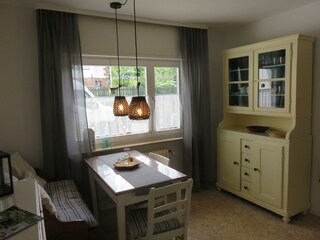 Ferienwohnung Auszeit, Essbereich