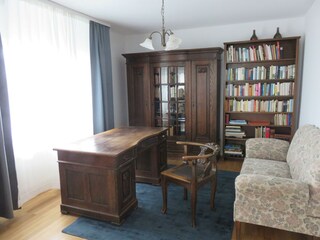 Ferienwohnung Auszeit, Wohnzimmer/Büo