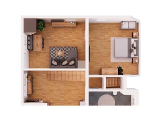 Fewo Schmuckstück-Grundriss