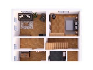 Fewo Schmuckkästchen-Grundriss