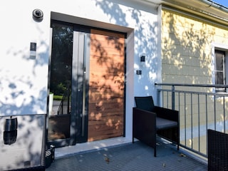 Terasse, Eingangstür