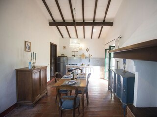 Küche und Essbereich