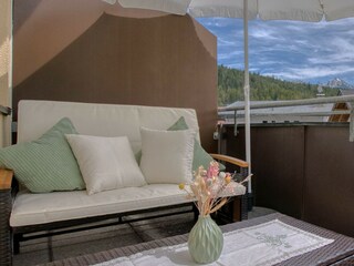 Balkon-Lounge zum Relaxen