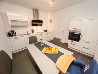 Kitchen with dining corner