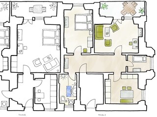 Floor plan Villa Mosella I