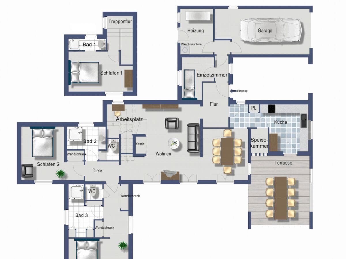 Ferienhaus Flayosc Grundriss 31