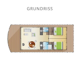 Hausboot Peenemünde Grundriss 26
