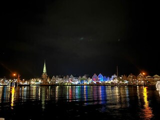 Travemünde bei Nacht