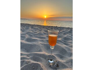 Sonnenuntergang am Strand Barendorf genießen