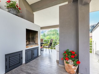 Villa Marin Baška grill