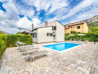 Swimming pool Villa Marin Baška