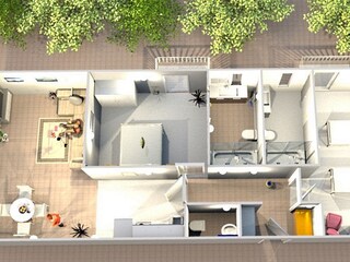 Appartamento per vacanze Marušići Pianta del piano 42