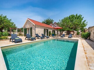 Maison de vacances Podlug Enregistrement extérieur 9