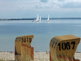 Erholung am Strand von Eckernförde