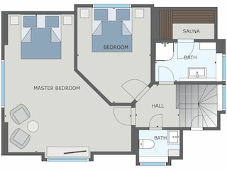 Ferienhaus Fuhlendorf Grundriss 44