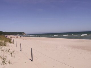 Strand in nur ca. 70 m Entfernung