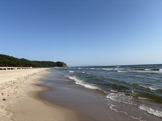 Baaber Strandabschnitt mit Blick nach Sellin