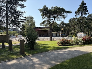 Blick zur Kurbühne Baabe