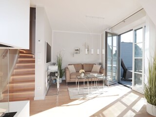 Wohnbereich mit Treppe