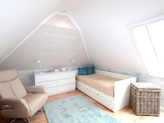 Gemütliches Zimmer im Spitzboden