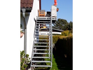 Aussentreppe zur Fewo