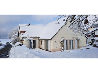 Ferienscheune im Winter