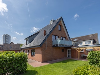 Gartenansicht (Balkon Wohnung Polly)