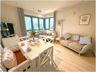 Fewo Noorblick mit Blick in die Natur und das Wasser