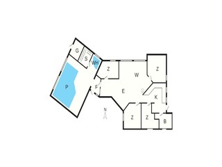 Ferienhaus Udsholt Strand Grundriss 9