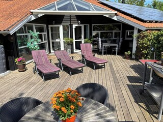 Ferienhaus Udsholt Strand Außenaufnahme 3