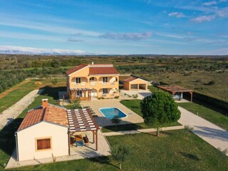 Ferienhaus Škabrnja Außenaufnahme 12