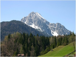 Gartenblick auf den Wetterstein