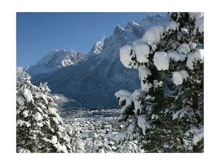 Blick auf Mittenwald