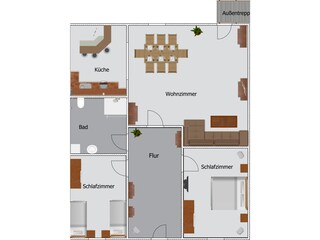 Holiday apartment Rettenberg Floor Plan 20