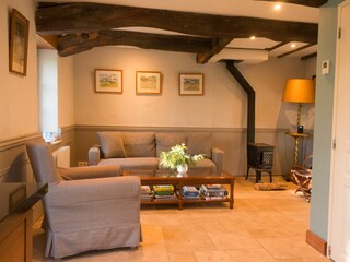 Blick auf das Wohnzimmer