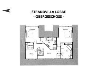 Raumplan Obergeschoss