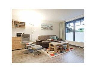 Papillon Whg.12/2 - Blick auf den gemütlichen Wohnbereich