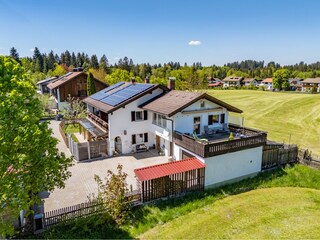 Apartamento de vacaciones Halblech Grabación al aire libre 3