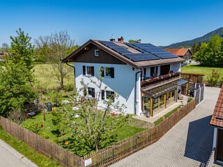 Apartamento de vacaciones Halblech Grabación al aire libre 2