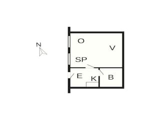 Vakantiehuis Højer Grondplan 27