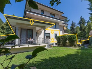 Ferienhaus Verbania Außenaufnahme 3