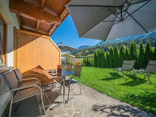 Apartment Brixen im Thale Außenaufnahme 11