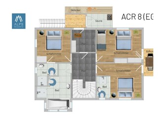 Chalet Pichl Floor Plan 25