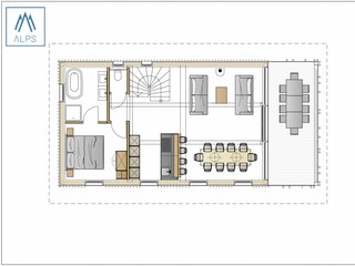 Chalet Haus im Ennstal Grundriss 32