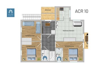 Chalet Pichl Floor Plan 13