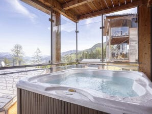 Premium Chalet # 06 mit Sauna & Whirlpool außen